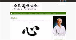 Desktop Screenshot of aikidoyuishinkai.org
